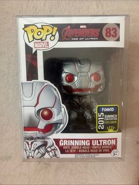 Funko Grinning Ultron Pop! Vinyl - Silver & Red